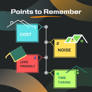 points to remember before installing roofing sheets