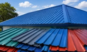 Colour-Coated Roofing Sheets